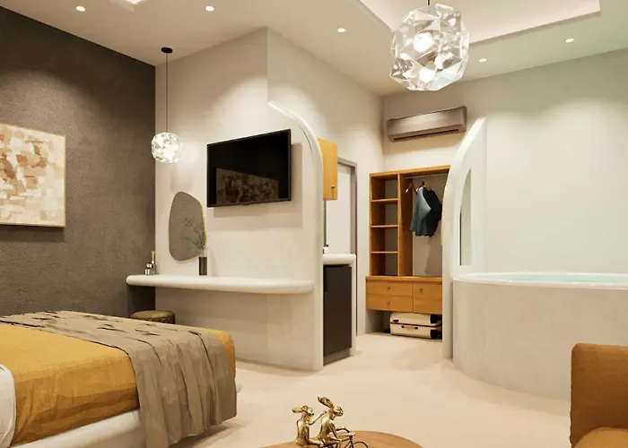 ヴィラ Santorini Grand Luxury